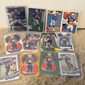 PATRIOTS Football Trading Card Collection. Bundle